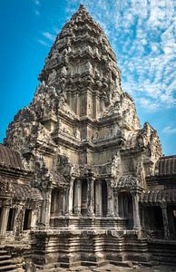 Turm des Angkor Wat Tempels, Kambodscha