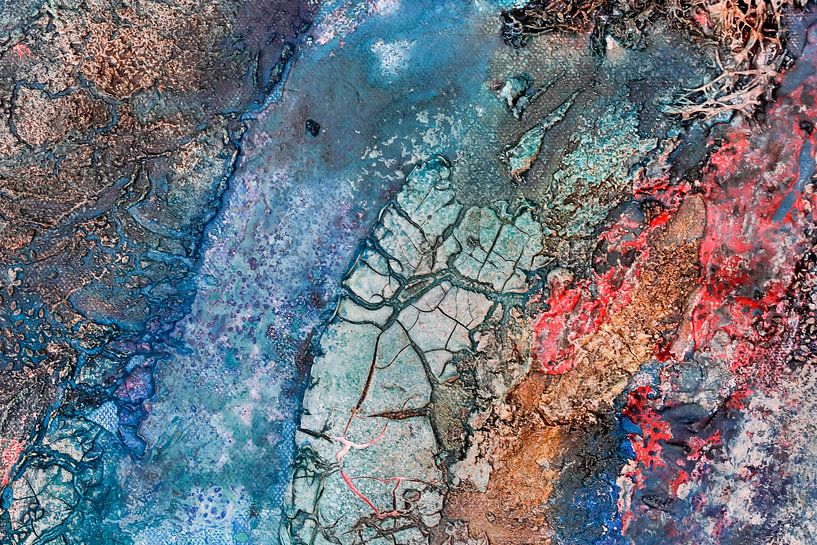 Colourful waterscape by Art by Fokje