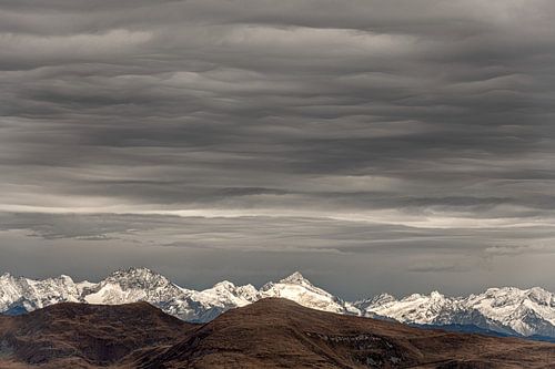 Uitzicht vanaf de Seceda in de Dolomieten