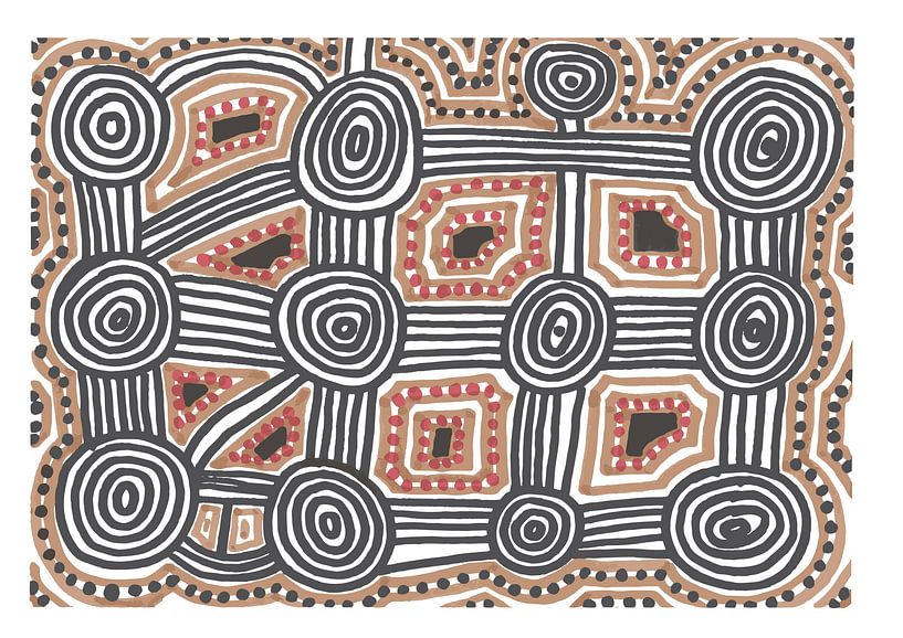 Aboriginal metropol van Julien Willems Ettori
