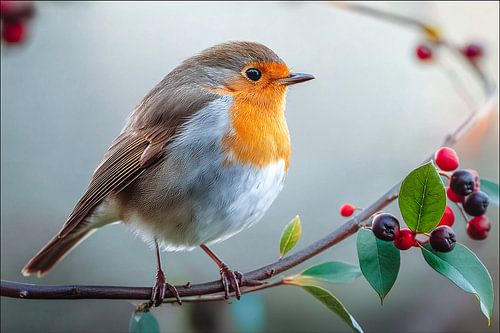 Robin (Erithacus rubecula)