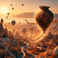 „Träume über Kappadokien“ – für eine Aufnahme mit Heißluftballons über der surrealen Landschaft