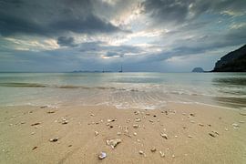 on the beach of Koh Mook by Walter G. Allgöwer