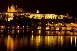 Prague by night by Sabine DG