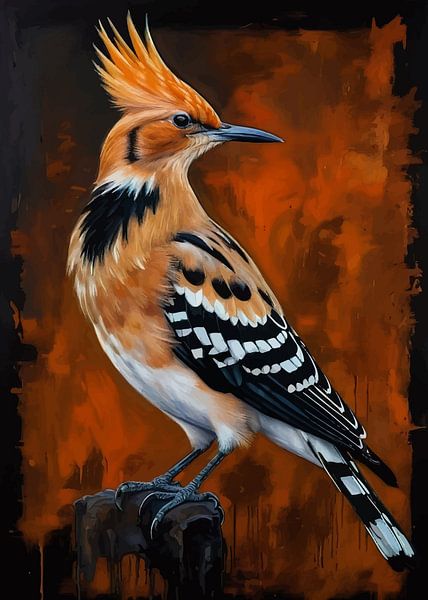 Hoopoe Bird by MIROKKU