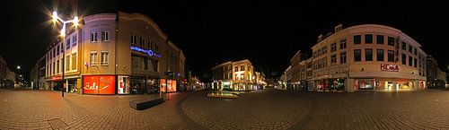Panorama Pensmarkt Den Bosch by Leo van Valkenburg