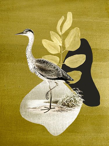 Japanse Vogel Geelgoud