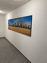 Klantfoto: Panorama strandhuisjes Vlissingen van Anton de Zeeuw