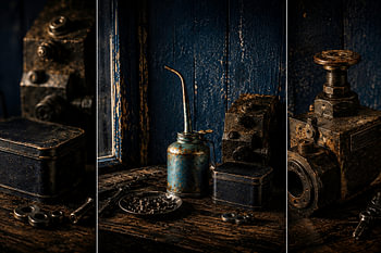 ECHOES OF INDUSTRY:  SOMMIGE WERKPLAATSEN VERDWIJNEN.