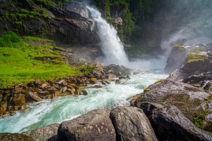 Krimmler Wasserfall im Sommer