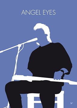 No208 MY Jeff Healey Minimal Music Poster von Chungkong Art