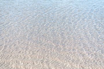 Transparent Sea in front of Sandbox, Dutch Coast by DsDuppenPhotography