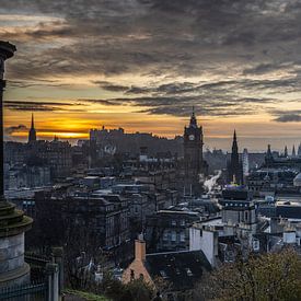 Sonnenuntergang in Edinburgh von Joy of Light Photography
