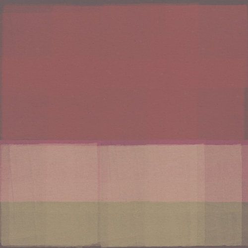 Roze en wit. Abstract kleurrijk schilderij geïnspireerd door Mark Rothko