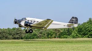 Die dreimotorige Junkers Ju-52/3m.