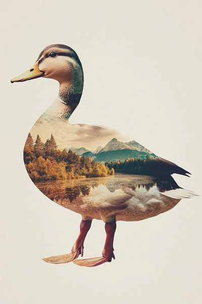 Nature in the duck by Poster Art Shop