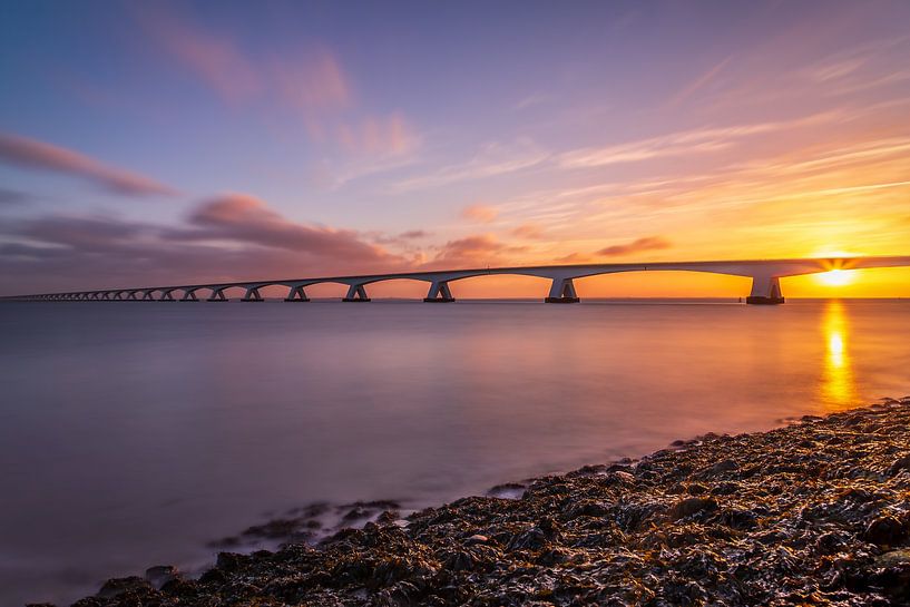 Zeelandbrug in de morgen - 3 van Tux Photography