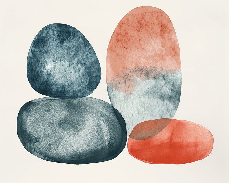Travail coloré scandinave par Collection Moderne