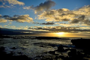 Coucher de soleil sur Ohahu.