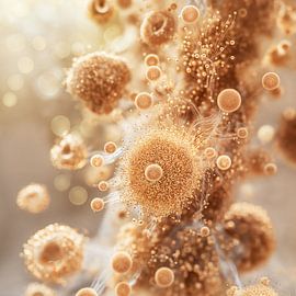 Golden Spore Symphony by Olaf Kramer