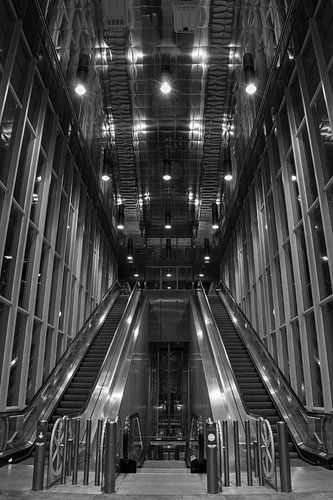 Zwart-Wit Station Blijdorp, Rotterdam