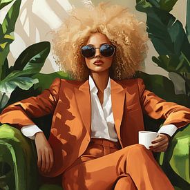 Café &amp ; Jungle Chic II sur Bianca ter Riet