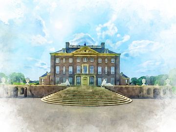 Het Loo Palace, Apeldoorn, Gelderland.