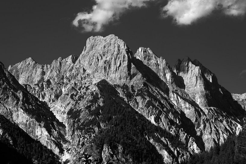 Impressive peaks and rock faces in the Berchtesgaden Alps by Christian Peters