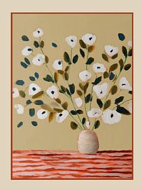 Weiße Blumen von Branka Kodžoman