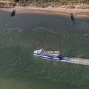 Triptych 2/3 - Arrival ferry Vlieland by Roel Ovinge thumbnail