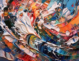 Schilderen in kunstkleuren
