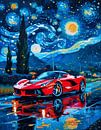 Ferrari LaFerrari Sterrennacht van MIROKKU thumbnail