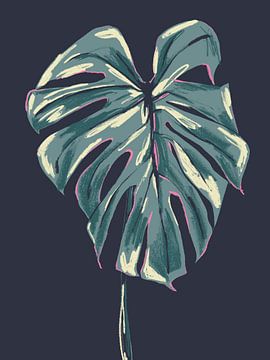 Monstera deliciosa donker, Francesco Gulina