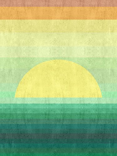 Strand bij zonsondergang 2