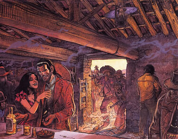 Firelit Shelter Gathering