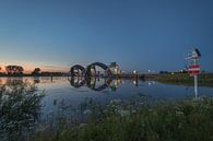 High water barrage complex near Amerongen by Moetwil en van Dijk - Fotografie thumbnail