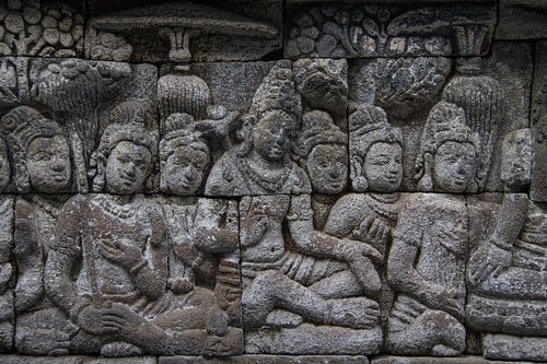 Borobudur en détail