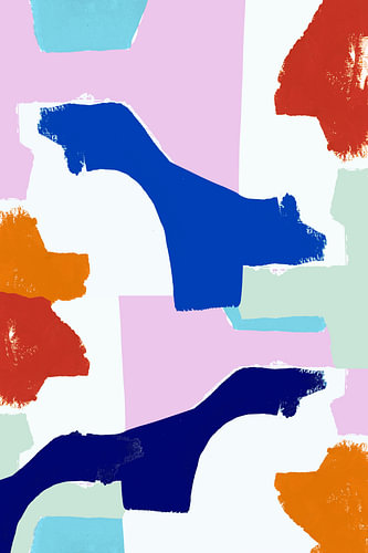 Levendige abstracte vormen