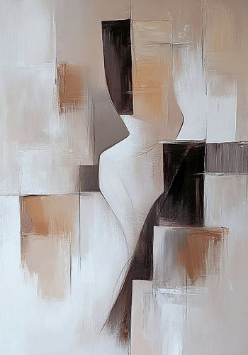 Silhouette de femme | Lignes douces en harmonie