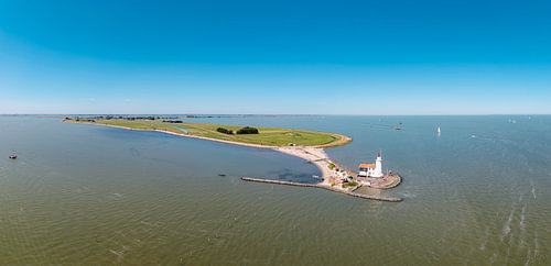 The Horse of Marken on the IJsselmeer