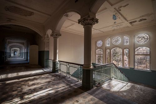 trappenhal verlaten ziekenhuis