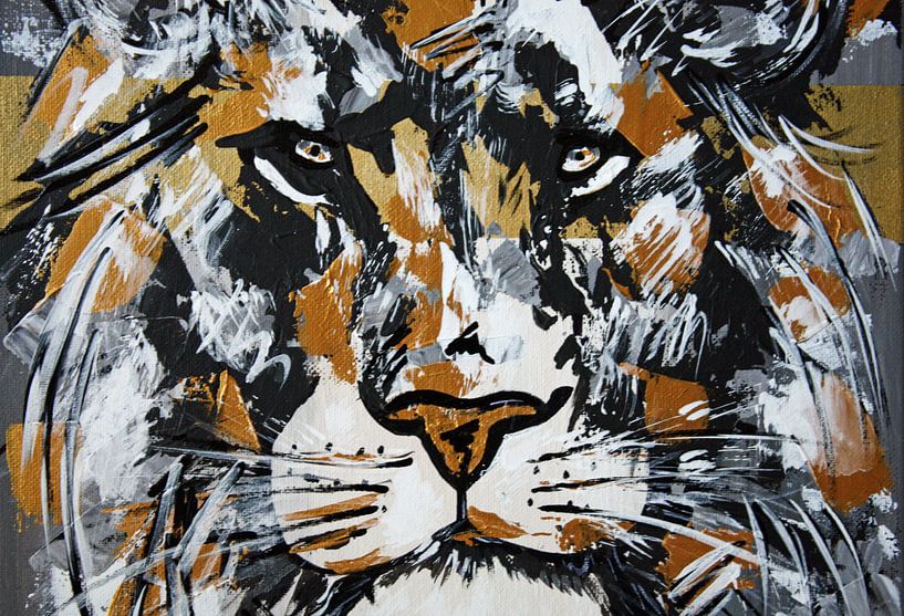Der König der Löwen von Kathleen Artist Fine Art