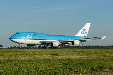 KLM Boeing 747-400M combi, "City of Vancouver" (PH-BFV). sur Jaap van den Berg