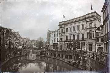 Winkel van Sinkel in zwartwit by Jan van der Knaap