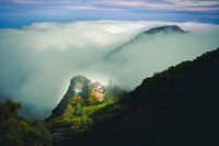 resting place near pico ruivo, madeira