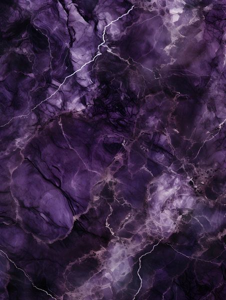 Violetter Marmor V2 von drdigitaldesign