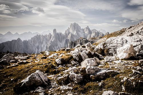 Pieken in de Dolomieten
