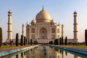 Das Taj Mahal in Indien