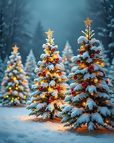 Magie van naaldbomen