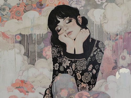 Serenity in Floral Dreams